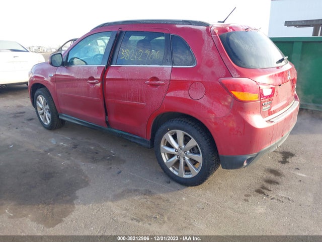 2015 MITSUBISHI OUTLANDER SPORT GT VIN: 4A4AR4AW4FE044351