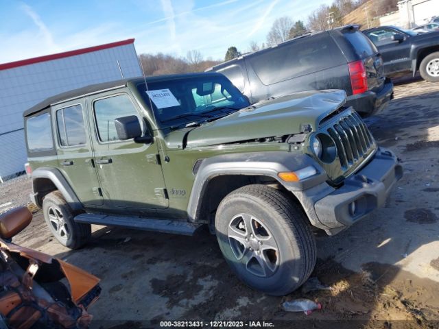 1C4HJXDG5PW616851 Jeep Wrangler 4-door Sport S 4x4