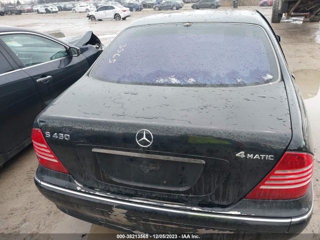 2005 MERCEDES-BENZ S 430 4MATIC VIN: WDBNG83J05A444659