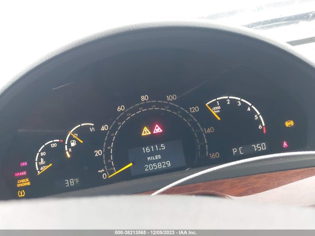 2005 MERCEDES-BENZ S 430 4MATIC VIN: WDBNG83J05A444659