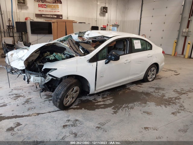 2013 HONDA CIVIC LX VIN: 2HGFB2F54DH570010