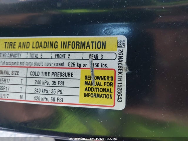 Chevrolet EQUINOX LS 2017 2GNALBEK1H1525643 Image 9