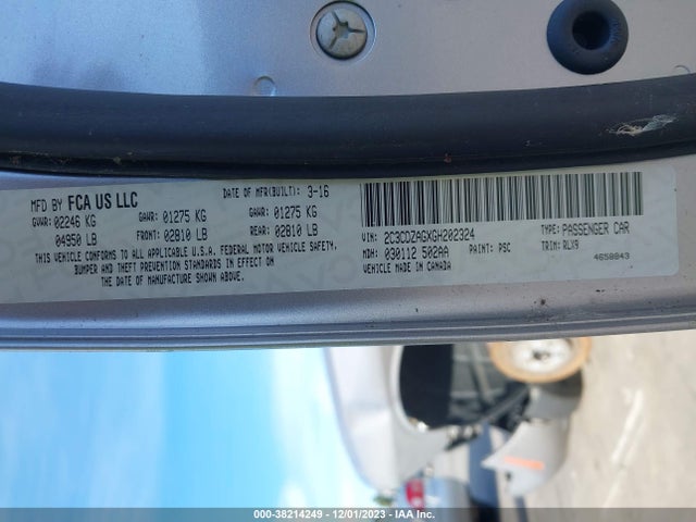 Dodge Challenger Sxt Plus 2016 2C3CDZAGXGH202324 Image 9