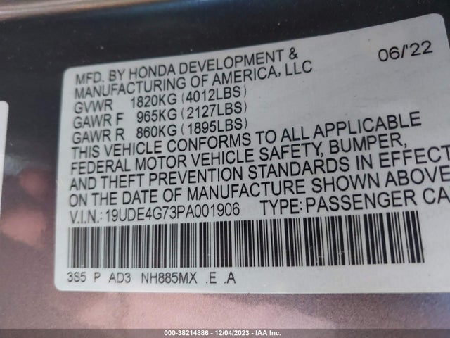 Acura Integra A-spec W/ Technology 2023 19UDE4G73PA001906 Image 9