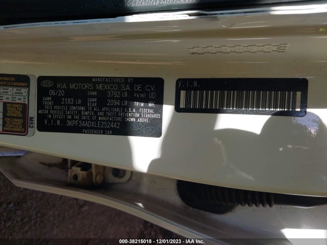 KIA Forte 2020 3KPF34ADXLE252442 Image 21