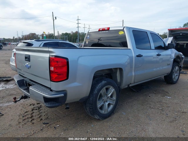 2018 CHEVROLET SILVERADO 1500 SILVERADO CUSTOM VIN: 3GCPCPECXJG341856