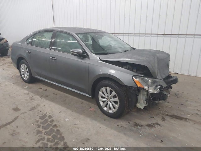 2012 VOLKSWAGEN PASSAT 2.5L S VIN: 1VWAP7A35CC092384