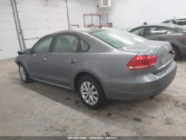 2012 VOLKSWAGEN PASSAT 2.5L S VIN: 1VWAP7A35CC092384