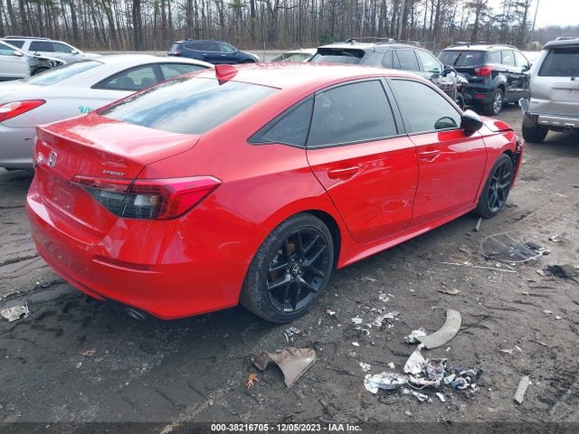 Honda Civic Sport 2022 2HGFE2F59NH571470 Image 4