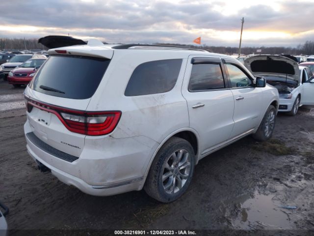 1C4RDJEG1GC341469 Dodge Durango Citadel
