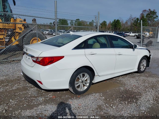 2014 HYUNDAI SONATA GLS VIN: 5NPEB4AC8EH883520