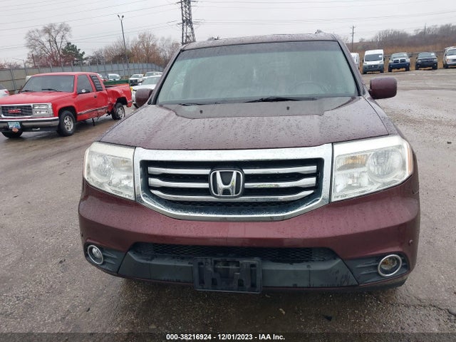 2012 HONDA PILOT TOURING VIN: 5FNYF4H95CB041600