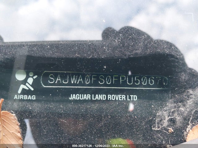 2015 JAGUAR XF SAJWA0FS0FPU50670 Photo 8