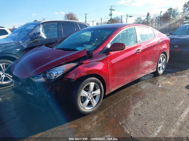 2013 HYUNDAI ELANTRA GLS VIN: 5NPDH4AE5DH446553