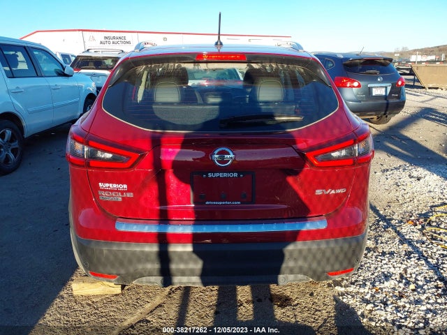 2022 NISSAN ROGUE SPORT SV AWD XTRONIC CVT VIN: JN1BJ1BW6NW482249