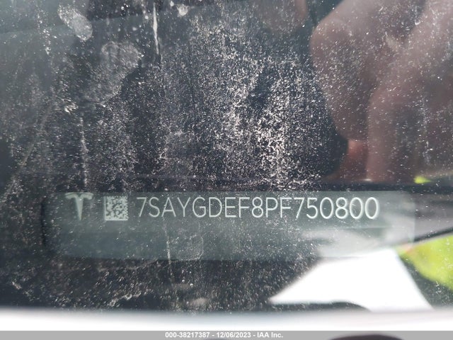 2023 TESLA MODEL Y 7SAYGDEF8PF750800 Photo 8