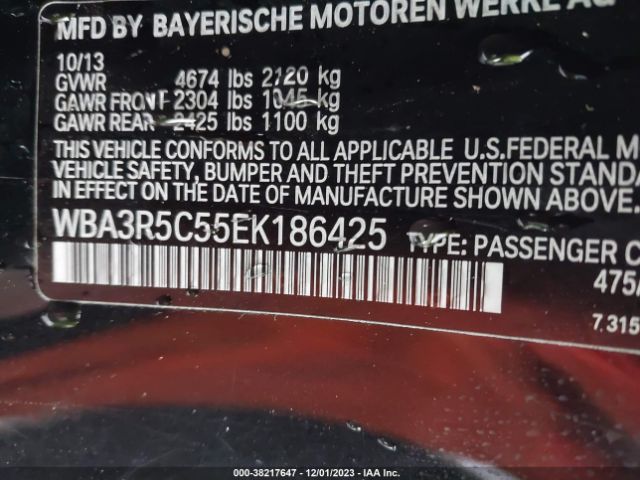 WBA3R5C55EK186425 BMW 435i Xdrive