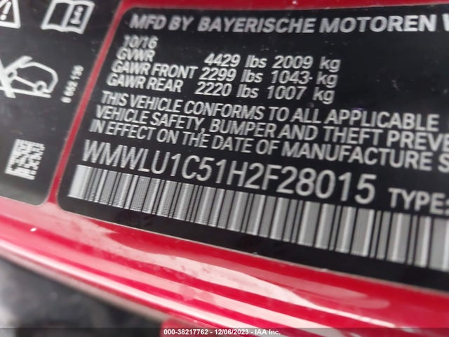 2017 MINI CLUBMAN WMWLU1C51H2F28015 Photo 8