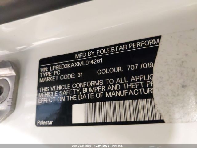 2021 POLESTAR 2 LPSED3KAXML014261 Photo 8