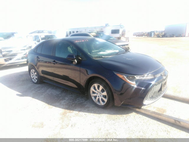 2020 TOYOTA COROLLA LE VIN: 5YFEPRAE9LP102245