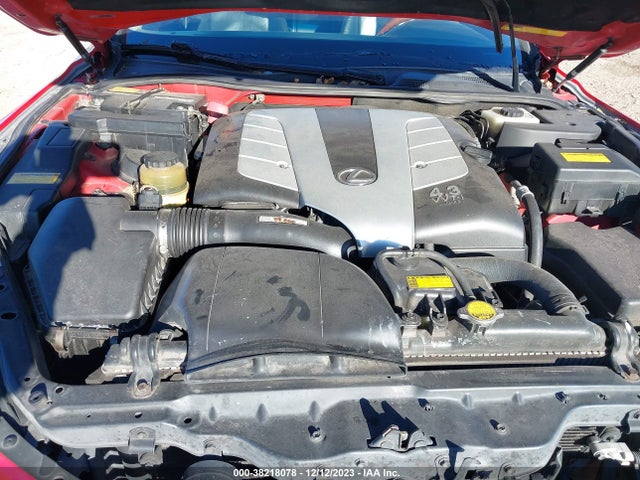 2005 LEXUS SC 430 VIN: JTHFN48Y950062922