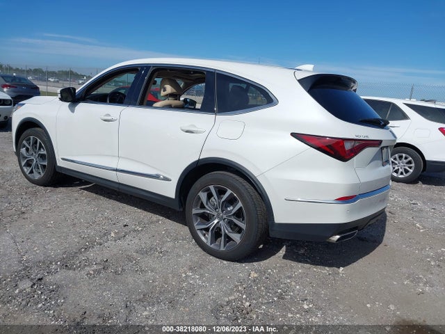 Acura Mdx Technology Package 2022 5J8YD9H49NL011301 Image 3
