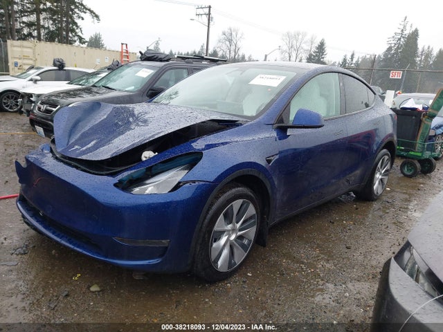 2023 TESLA MODEL Y AWD/LONG RANGE DUAL MOTOR ALL-WHEEL DRIVE VIN: 7SAYGDEE2PF885522