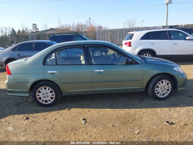 2004 HONDA CIVIC LX VIN: 1HGES16554L000915