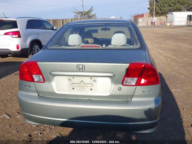 2004 HONDA CIVIC LX VIN: 1HGES16554L000915
