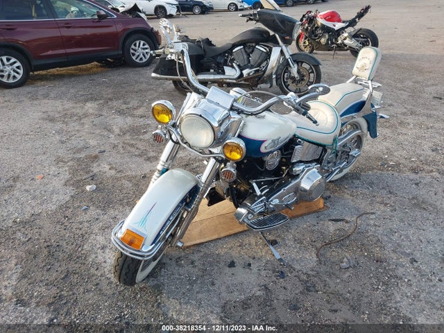 1987 HARLEY-DAVIDSON FLST 1HD1BJL27HY019805 Photo 1