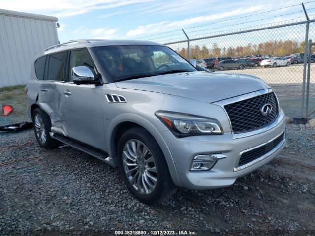 Auction sale of the 2016 Infiniti Qx80, vin: JN8AZ2NE0G9125696, lot number: 38218500