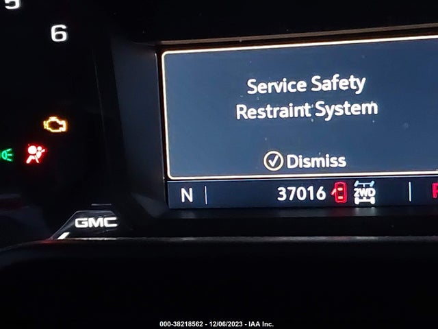 2020 GMC SIERRA 1500 4WD SHORT BOX ELEVATION VIN: 3GTU9CED2LG425658
