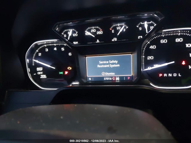 2020 GMC SIERRA 1500 4WD SHORT BOX ELEVATION VIN: 3GTU9CED2LG425658
