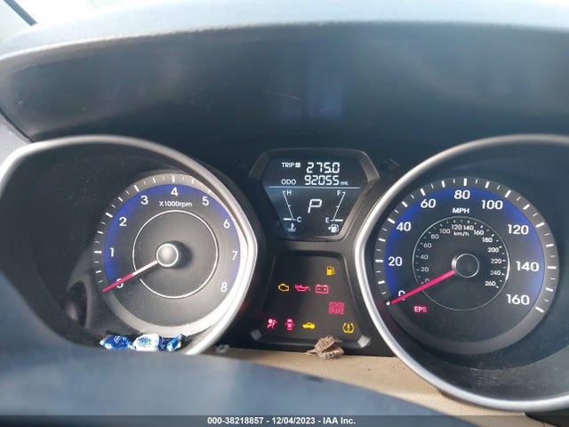 2013 HYUNDAI ELANTRA LIMITED (ULSAN PLANT) VIN: KMHDH4AE7DU685815