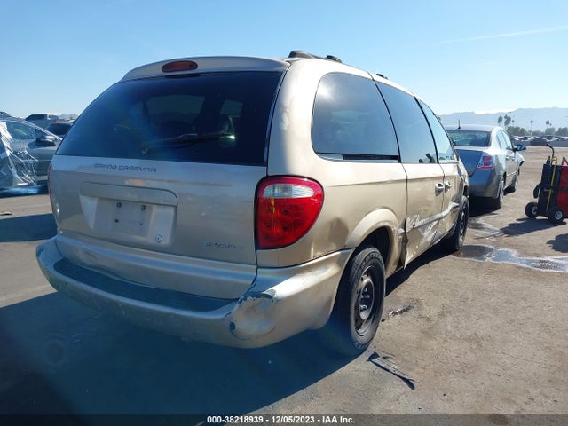 2001 DODGE CARAVAN SPORT VIN: 2B4GP44381R327529
