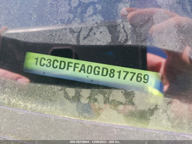 1C3CDFFA0GD817769 Dodge Dart Sxt Sport