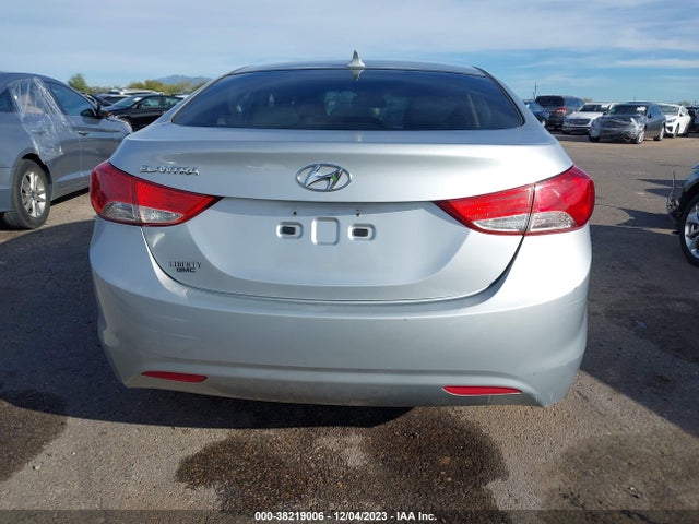 2013 HYUNDAI ELANTRA GLS VIN: 5NPDH4AEXDH275881