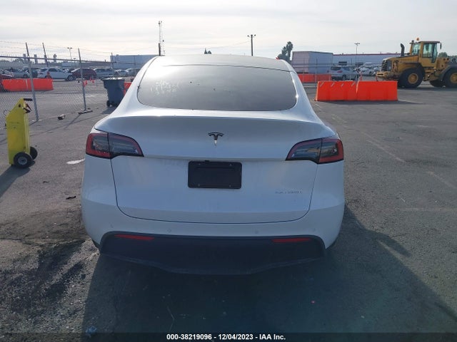 2021 TESLA MODEL Y LONG RANGE DUAL MOTOR ALL-WHEEL DRIVE VIN: 5YJYGDEE6MF093348