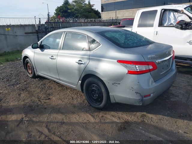 2014 NISSAN SENTRA S VIN: 3N1AB7APXEL678013
