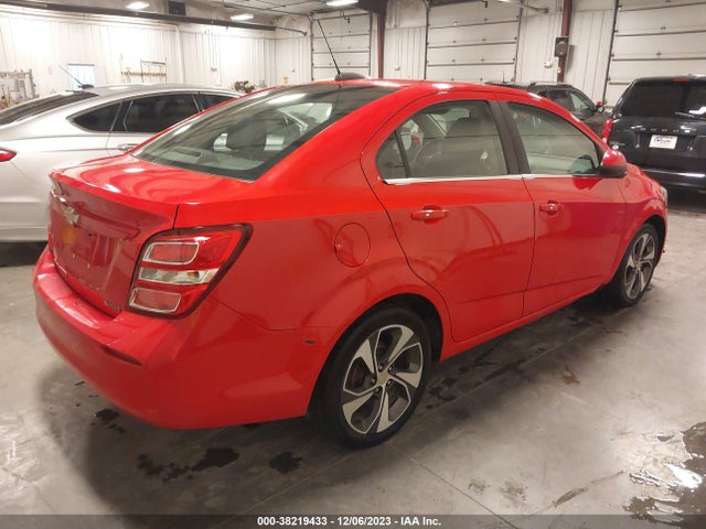 Chevrolet Sonic Premier Auto 2017 1G1JF5SB7H4139747 Image 4