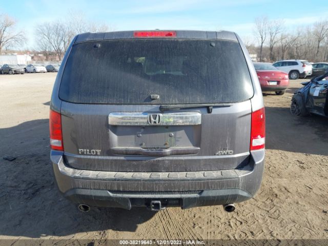 5FNYF4H59EB012441 Honda Pilot Ex-l