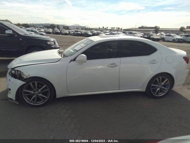 2008 LEXUS IS 250 VIN: JTHBK262585075491