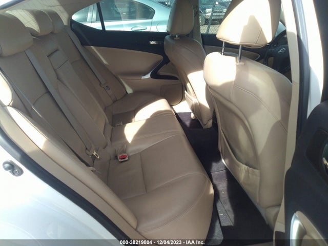 2008 LEXUS IS 250 VIN: JTHBK262585075491