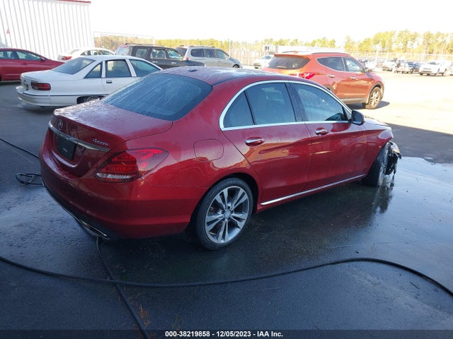 2016 Mercedes-benz C 300 Sport 4matic/luxury 4matic/4matic მანქანა იყიდება აუქციონზე, vin: 55SWF4KB0GU103038, აუქციონის ნომერი: 38219858