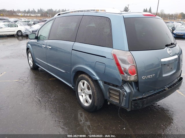2009 NISSAN QUEST 3.5 SE VIN: 5N1BV28U89N101490