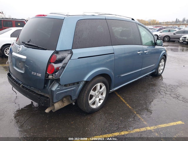 2009 NISSAN QUEST 3.5 SE VIN: 5N1BV28U89N101490