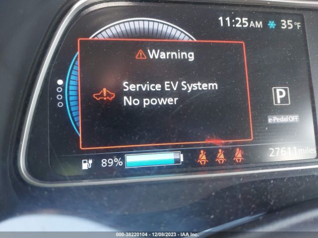 1N4AZ1CV4NC555262 Nissan Leaf Sv 40 Kwh