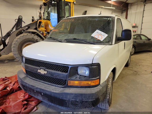 2013 CHEVROLET EXPRESS 1500 WORK VAN VIN: 1GCSGAFX8D1189396