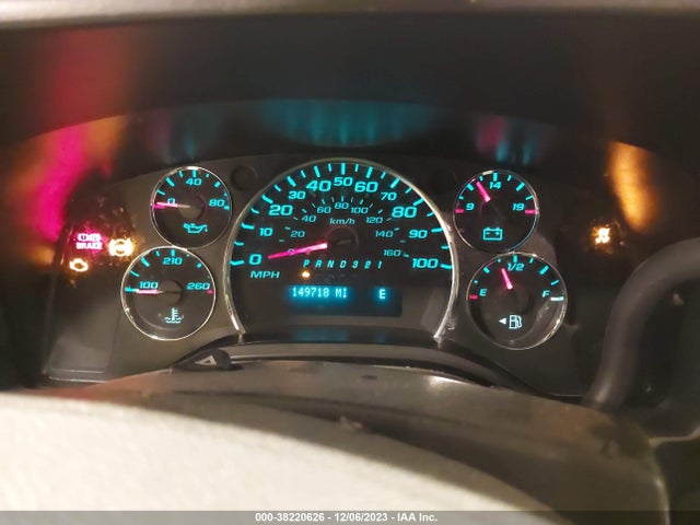 2013 CHEVROLET EXPRESS 1500 WORK VAN VIN: 1GCSGAFX8D1189396