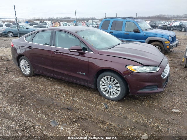 2013 FORD FUSION HYBRID SE VIN: 3FA6P0LU4DR244279